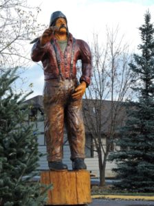 Logger Chainsaw Carving